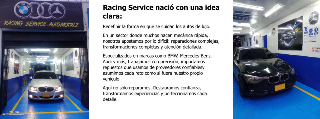 Taller especializado en Motores BMW y Mercedes-Benz | Racing Service Bogotá